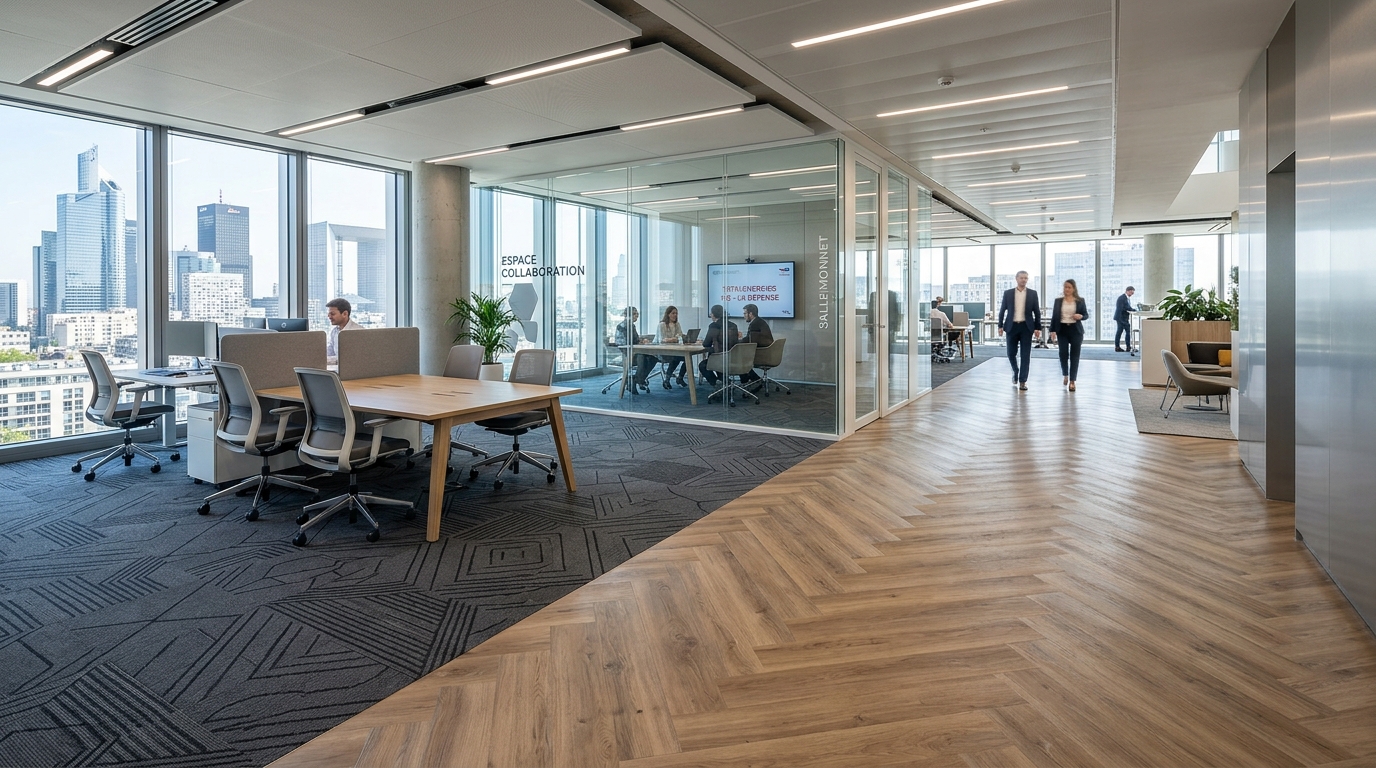 Sols Souples LVT & Moquettes Dalles Tertiaires